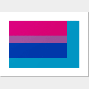 Bisexual Pride Flag Posters and Art